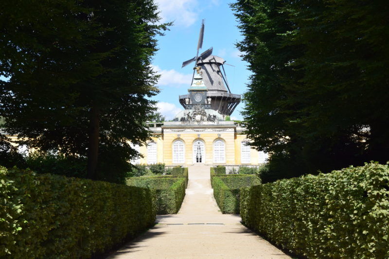 Bau und Architektur des Schloss Sanssouci Schloss Sanssouci Architektur