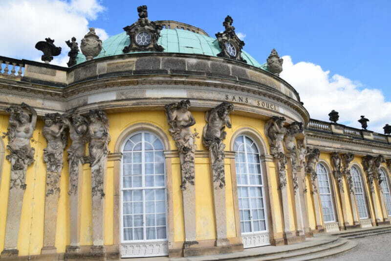Innenräume des Sanssouci Schloss