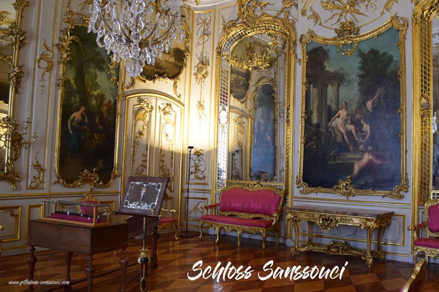 Innenräume des Schloss Sanssouci Innenräume